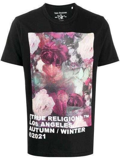 True Religion футболка с цветочным принтом 103168