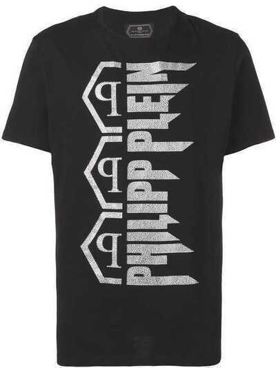 Philipp Plein футболка Platinum Cut Rock P19CMTK3334PJY002N