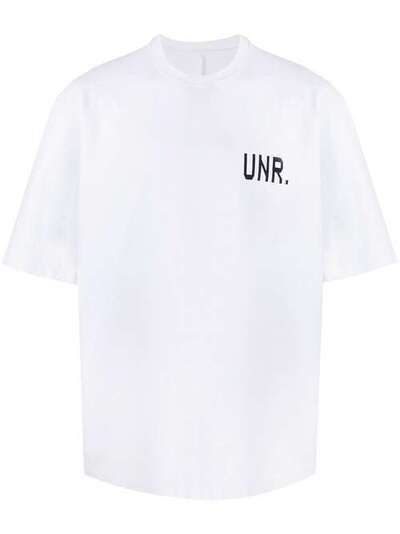 UNRAVEL PROJECT футболка с круглым вырезом и логотипом UMAA016S20FAB0010110