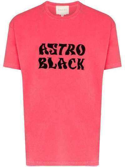 Nicholas Daley Astro Black print cotton T-shirt NDSS20ABT2CJRD