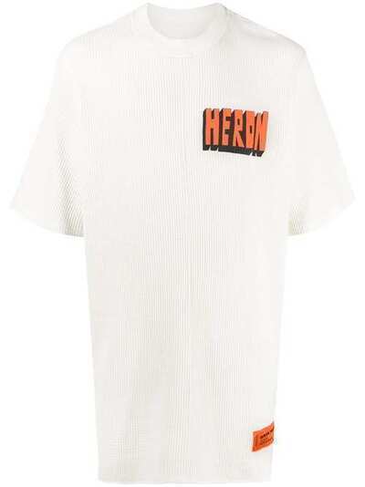 Heron Preston футболка оверсайз с логотипом HMAA010S209140130119