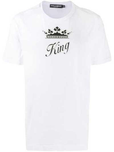 Dolce & Gabbana футболка King G8JX7ZG7SOQ