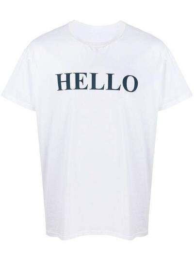 Mackintosh HELLO x GOODBYE White Cotton T-Shirt CA0288