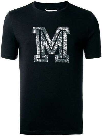Maison Margiela футболка с принтом "М"