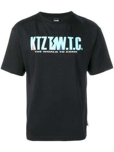 KTZ футболка с принтом логотипа TR07A