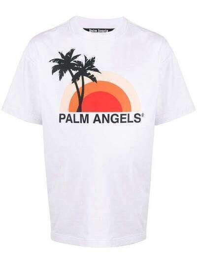 Palm Angels футболка с принтом PMAA001S204130160188