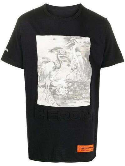 Heron Preston футболка с принтом HMAA011S209140221088