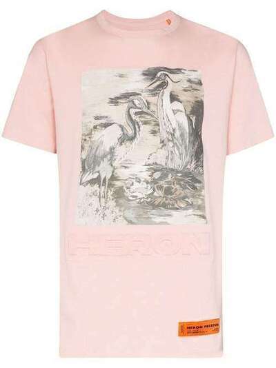 Heron Preston футболка с принтом HMAA011S209140222788