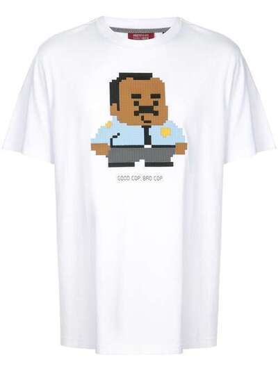 Mostly Heard Rarely Seen 8-Bit футболка Good Cop Bad Cop MHEB08AIT73