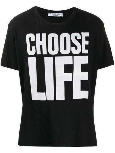 Katharine Hamnett London Choose Life boxy T-shirt KHM102AAT600