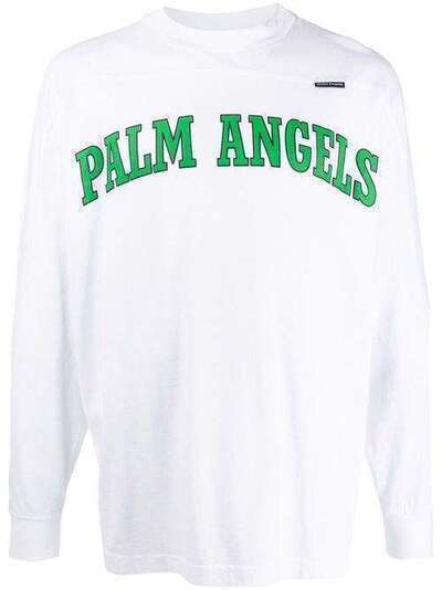 Palm Angels футболка с длинными рукавами и логотипом PMAB018R204130010140