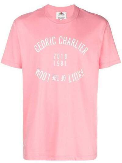Cédric Charlier футболка CEDRIC CHARLIER X FRUIT OF THE LOOM с логотипом CEA07158950