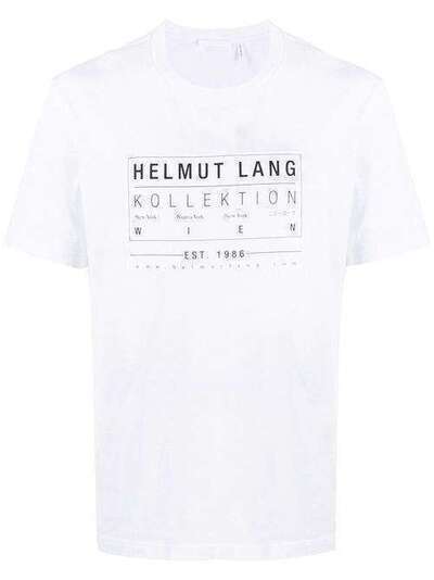 Helmut Lang футболка с логотипом J04HM513