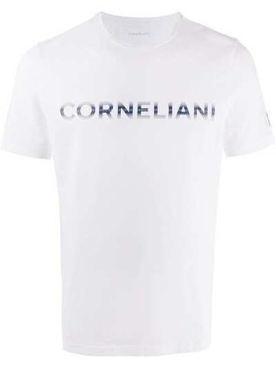 Corneliani футболка с короткими рукавами и логотипом 85G5870125086