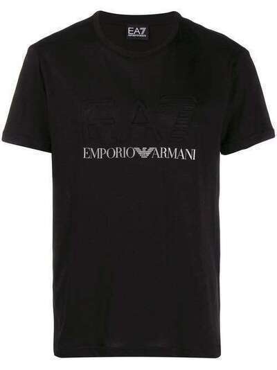 Ea7 Emporio Armani футболка с логотипом 6GPT16PJM9Z