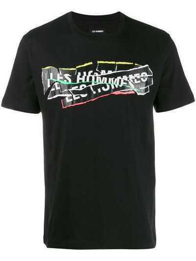 Les Hommes футболка с логотипом LHT202700P