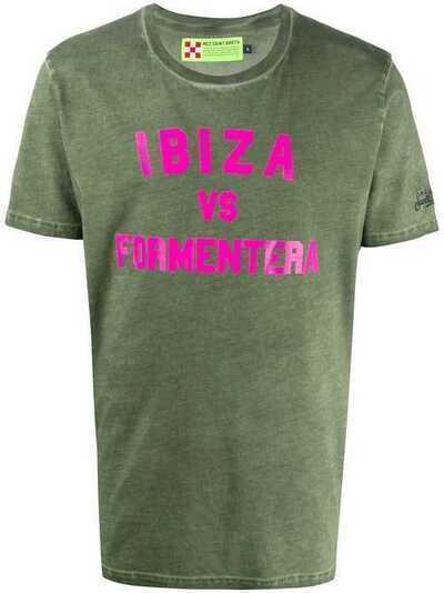 Mc2 Saint Barth футболка с принтом Ibiza vs Formentera WYN0001IBFO51