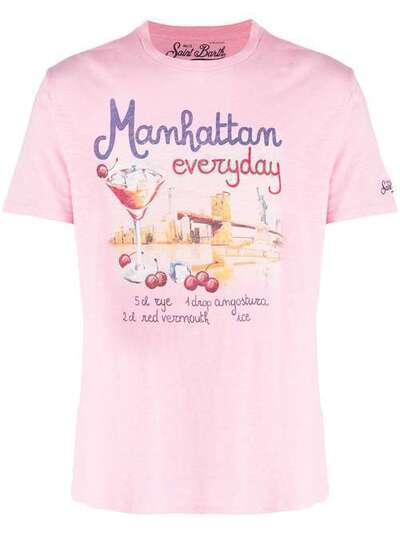 Mc2 Saint Barth футболка Manhattan Drink SKYLARMANHATTANDRINK