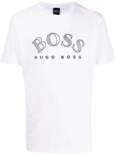 Boss Hugo Boss футболка с круглым вырезом и логотипом 50424014