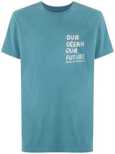 Osklen футболка с принтом Vintage our Ocean our Future 59426