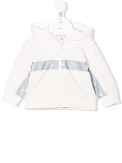 Emporio Armani Kids худи на молнии с логотипом