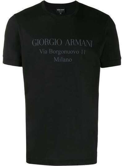 Giorgio Armani футболка с логотипом 3GST57SJEJZ