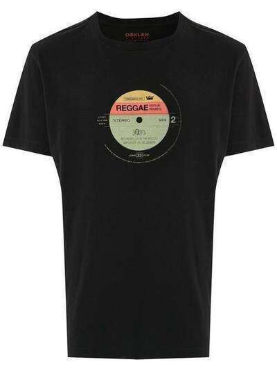 Osklen футболка с принтом Vintage Reggae Label 59429