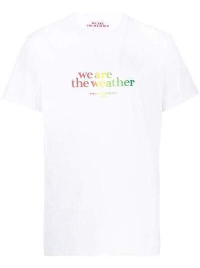 Stella McCartney футболка We Are The Weather 572483SMP62