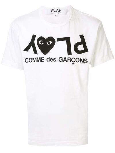 Comme Des Garçons Play футболка с логотипом AZT068051