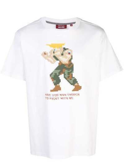 Mostly Heard Rarely Seen 8-Bit Are You Man Enough To Fight With Me pixelated T-shirt MHEB08AIT70