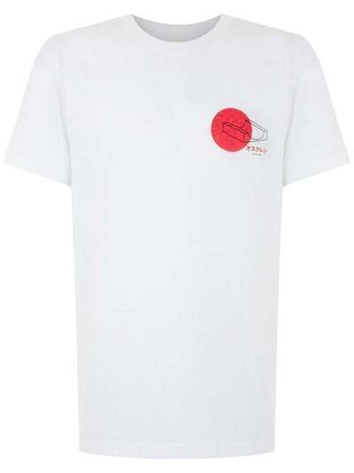 Osklen футболка с принтом Half Pipe Japan 60782