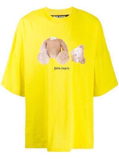 Palm Angels футболка оверсайз с принтом PMAA041R204130326088