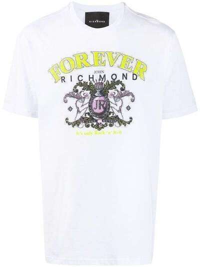 John Richmond футболка с короткими рукавами и логотипом RMP20076TS
