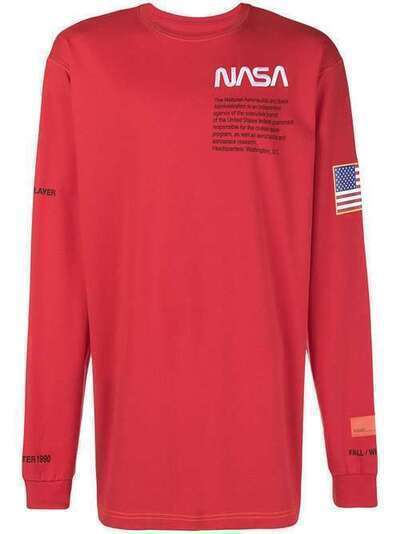 Heron Preston футболка 'Nasa' с длинными рукавами HMAB002F186000522019