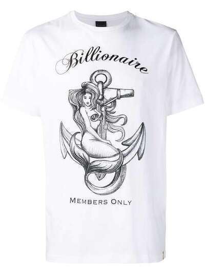 Billionaire футболка 'Members Only' с принтом B19CMTK2883BTE014N