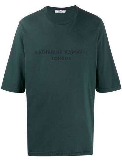 Katharine Hamnett London футболка George свободного кроя KM1010MLT602