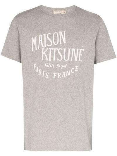 Maison Kitsuné футболка Palais Royal с логотипом AM00100KJ0008