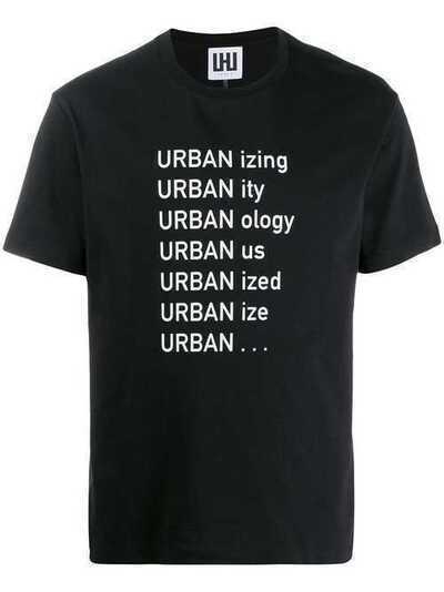Les Hommes Urban футболка с принтом UHT213700P