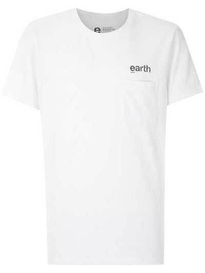 Osklen футболка с принтом Earth 60781