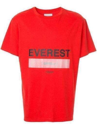 Yoshiokubo футболка Everest свободного кроя YKF18103