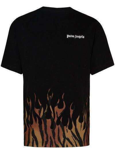 Palm Angels футболка Tiger Flames PMAA001E20JER0011020