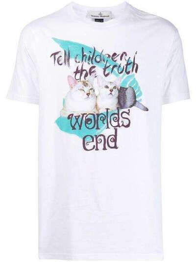 Vivienne Westwood футболка с принтом S25GC0462S22634