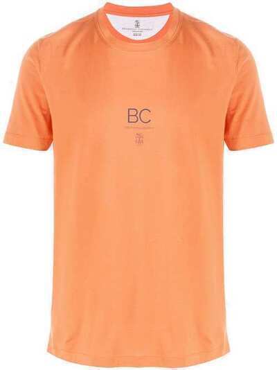 Brunello Cucinelli футболка с короткими рукавами и логотипом M0T611100CR179