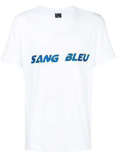 Omc футболка с вышивкой 'Sang Bleu' SBTSHIRT02