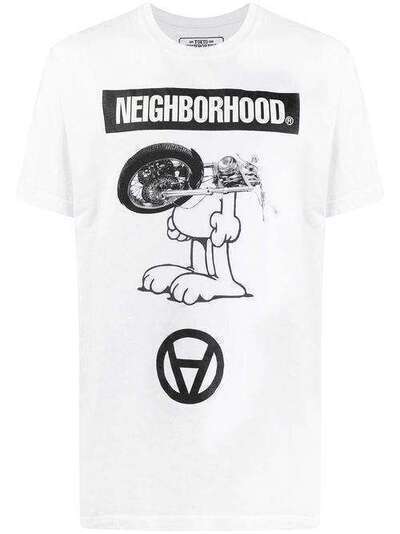 Neighborhood футболка с принтом Artist Proof 201PCKSNST01S
