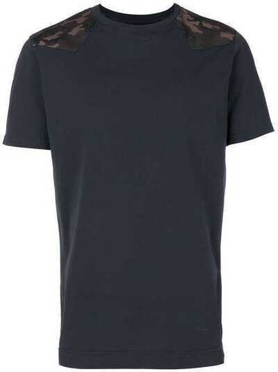 Mr & Mrs Italy футболка со вставками с камуфляжным рисунком TS071E
