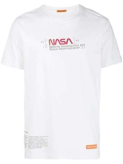 Heron Preston футболка с принтом NASA HMAA004F197600180188