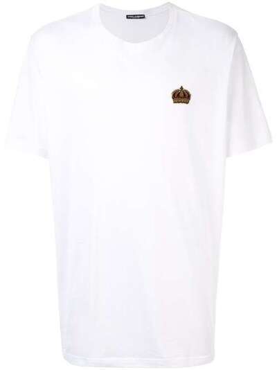 Dolce & Gabbana футболка с нашивкой G8JV7ZG7RNJ
