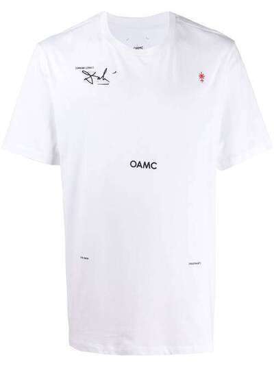 OAMC футболка Logic с логотипом OAMQ708767OQ247908A