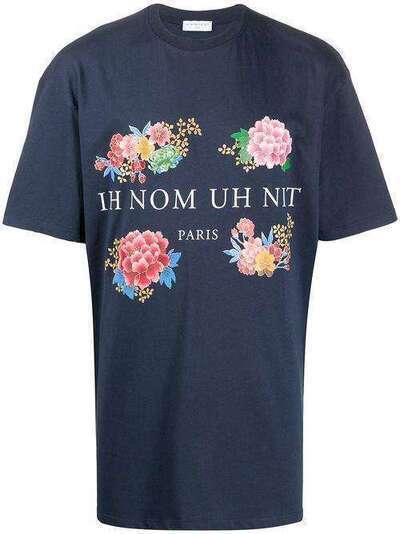 Ih Nom Uh Nit футболка с цветочным принтом NMS20231086